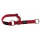Rogz Alpinist Choker Red Half-Check collar
